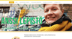 Desktop Screenshot of anssilepisto.fi